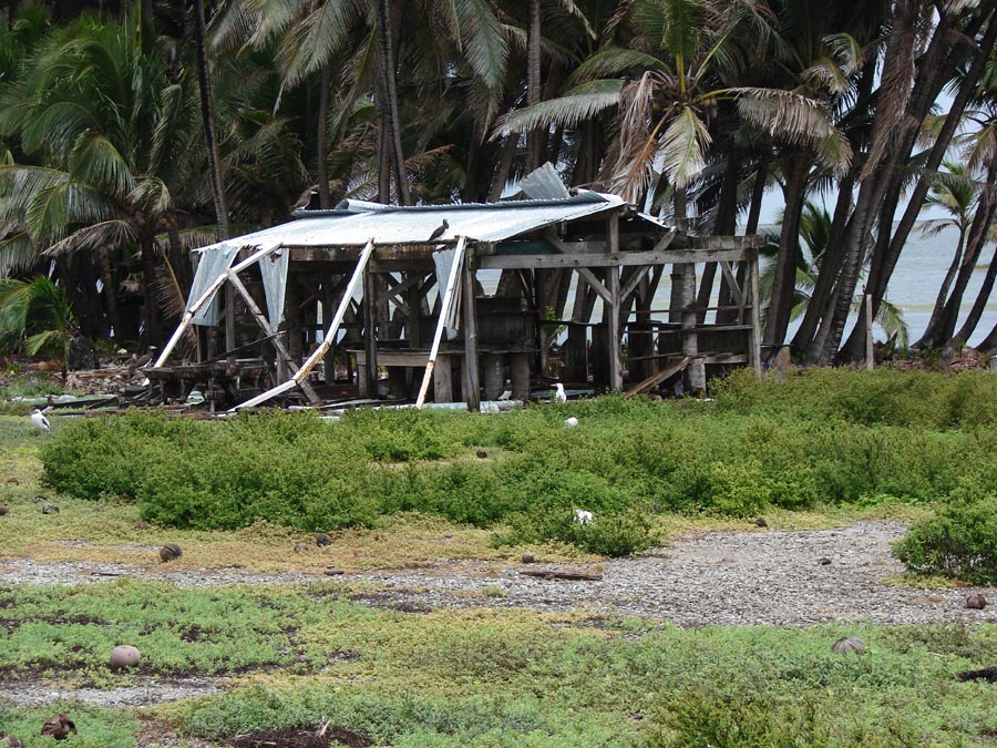 Dilapidated Structure at Bougainville