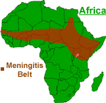 Meningitis Belt Africa