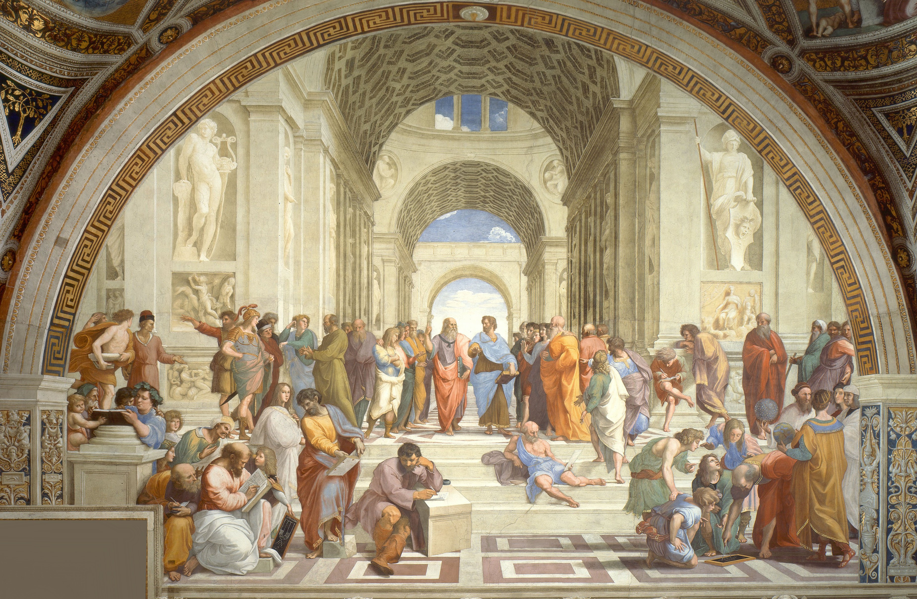Raphael, The School of Athens (public domain)