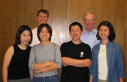 Picture of Research Group, Spring, 2002