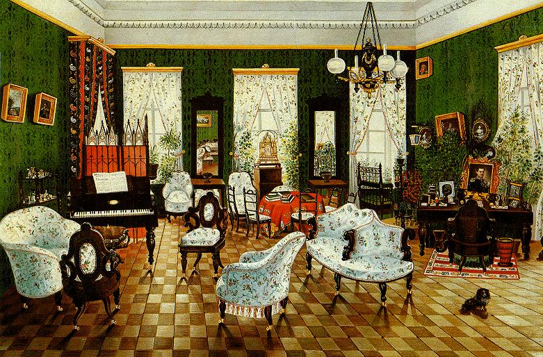 Count Dmitrii Tolstoy's Study