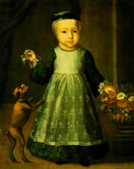 Child with a Dog