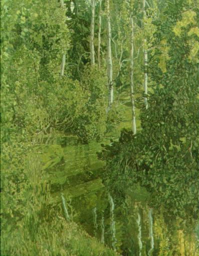 Golovin's River in a Forest