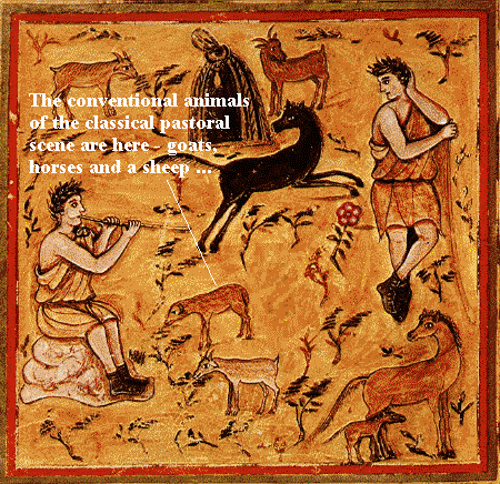 5th-century AD illustration to Virgil's Georgics