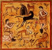 5th-century AD illustration to Virgil's Georgics