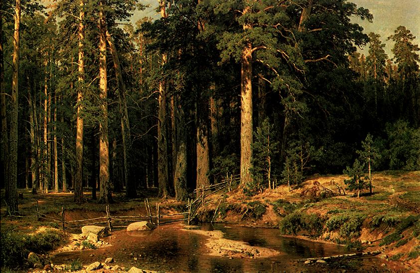 Shishkin's Grove of Ship-Masts