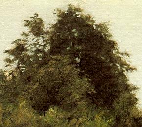 Levitan's Meadow at the Edge of a Forest