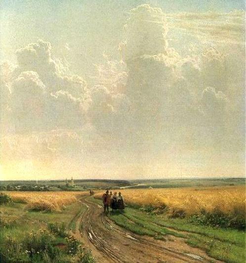 Lower part of Shishkin's Midday. Near Moscow