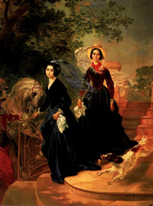 Briullov's The Shishmarev Sisters