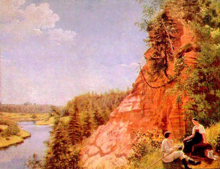 Tyranov's View of the River Tosna