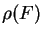 $\rho(F)$