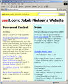 Nielson's Usability Site