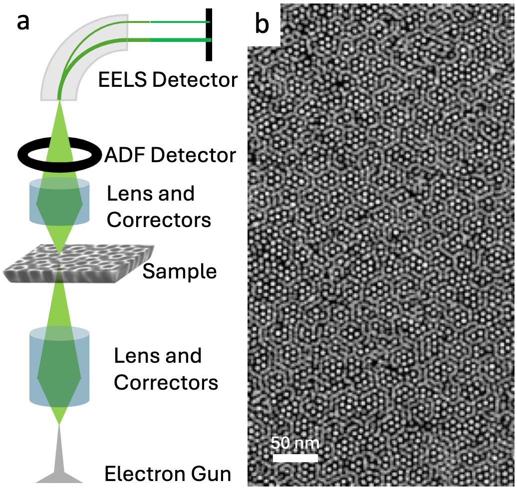 Probing Plasmonic Oscillations in 2D Moiré Nanocrystal Superlattices by Low-Loss EEL