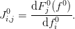 J^0_{i,j} = \diff{F^{0}_{j}(f^0)}{f^{0}_i}.