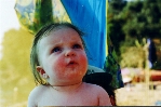 Laura on the beach