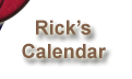 Rick's work schedule