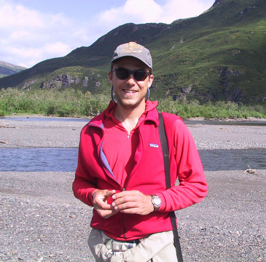 Mark at Rainbow Cr in SW Alaska