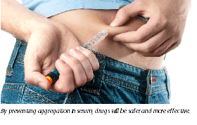 image of a person injecting medicine into their stomach
