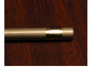 image of a titaniun tube