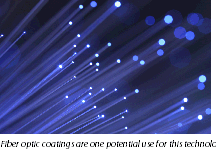 image of Fiber optic coatings, one potential use for this technology