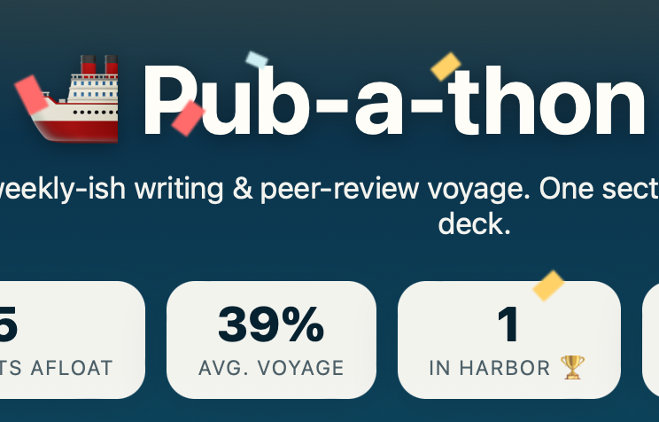 Pub-a-thon 2026