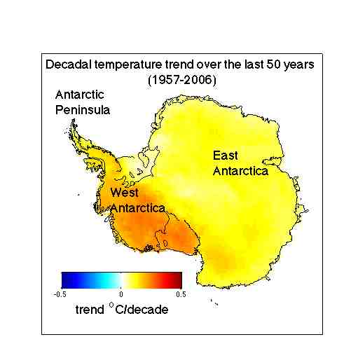 antarctic warming