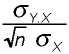 population standard deviation of slope
