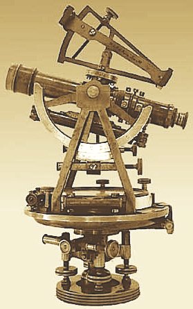 picture of complicated surveyor instrument