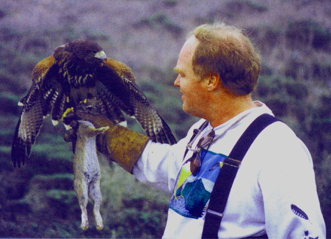 Toby Bradshaw, Jupiter, and a brush rabbit in California