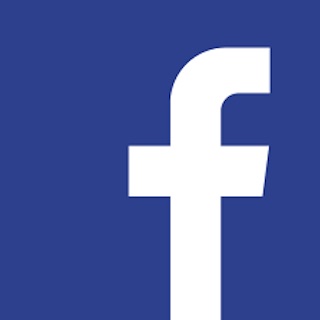 The Facebook logo.