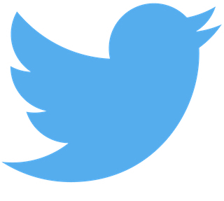 The Twitter logo.