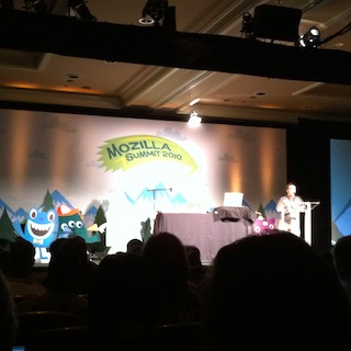 A photograph of the 2010 Mozilla Summit