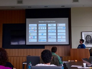A photograph of the TeachAccess faculty bootcamp.
