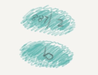 Pencil sketches of two 2mg estradiol pills.
