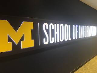 The Michigan School of Information lobby