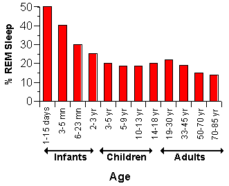 Rem sleep in sales infants