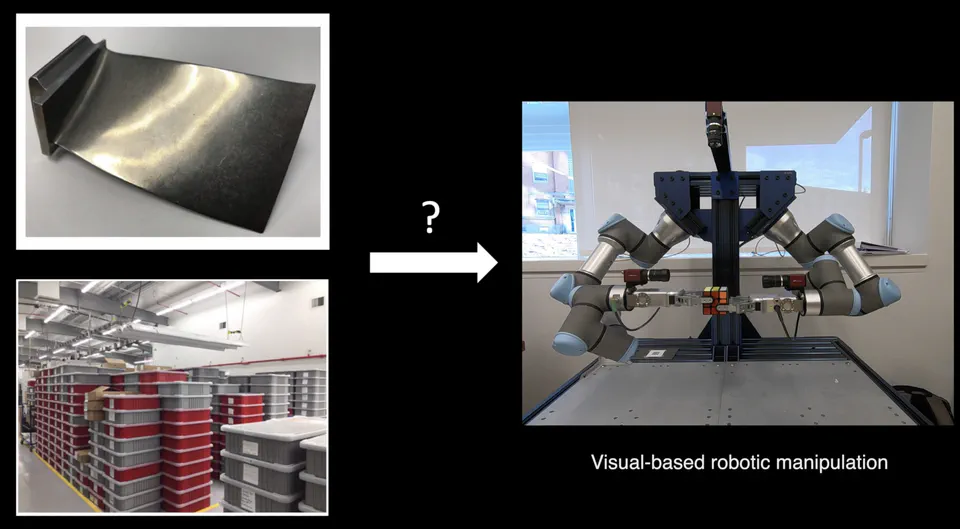 Robotic Inspection of Complex Metalic Parts