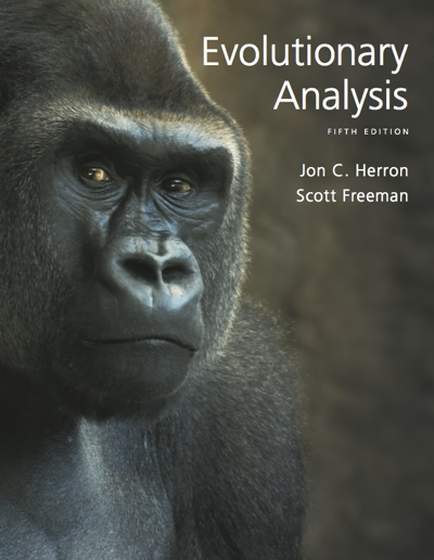Decorative image. Cover of Evolutionary Analysis.