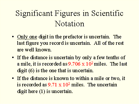 Significant Figures In Scientific Notation