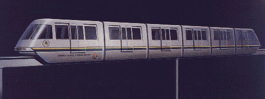 UM III monorail sketch]