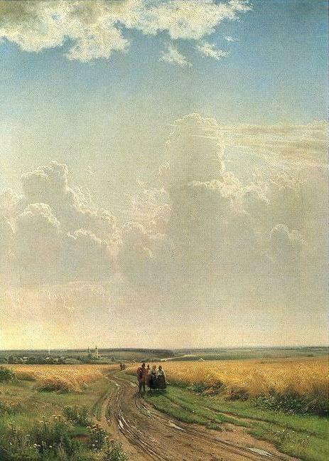 Shishkin's Midday. Near Moscow