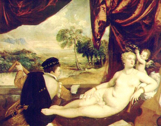 Titian's Venus and a Lute Player