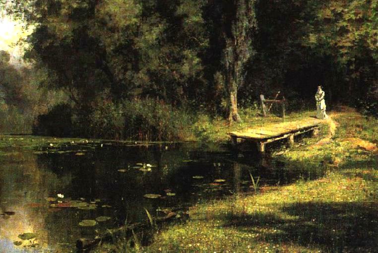 Polenov's Overgrown Pond: Second version