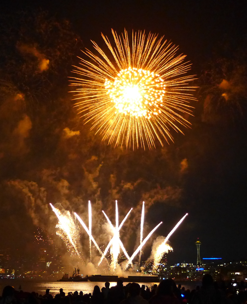 Fireworks fireball