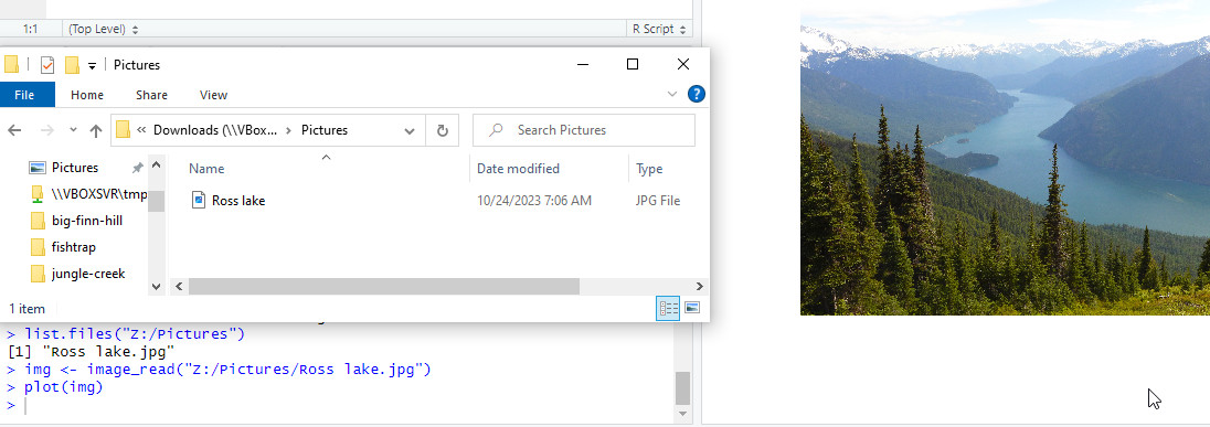 file explorer and file access on windows