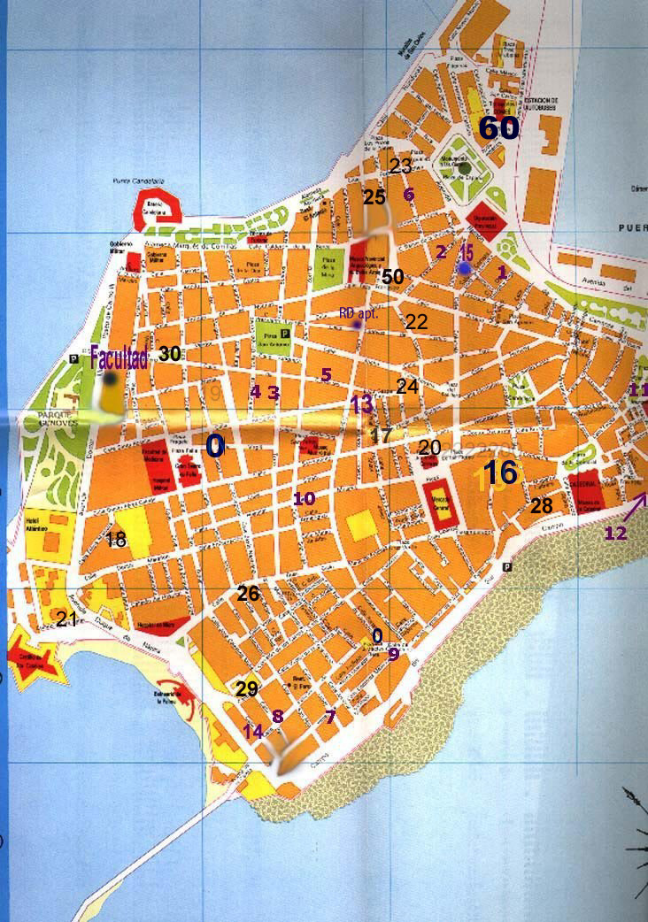 Cadiz Karte Cadiz Stadtplan Sie Ist Hauptstadt Der Provinz Und Nach 