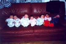 The PEPS babies are Emma, Dereck, Jack, Allison, Laura, Rosie and Nona