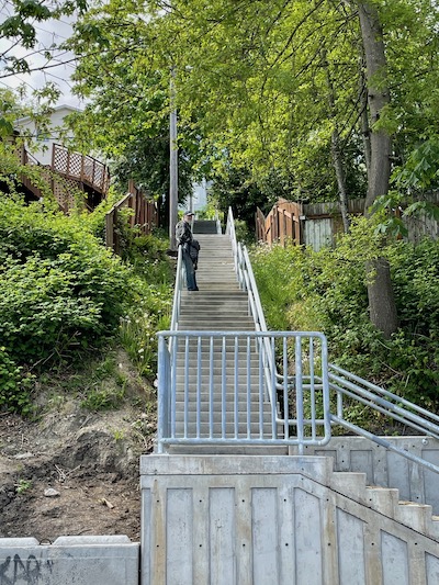 photo of Adams stairs