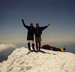 Tom and Scott on the Summit